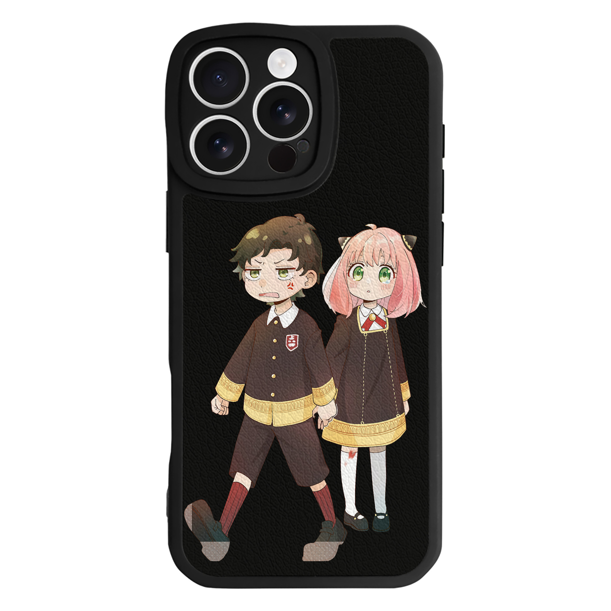 （画像用） SPY×FAMILY间谍家家酒 【iPhone 16シリーズ対応】シリコンスマホケース（レザー調） 材質：シリコン